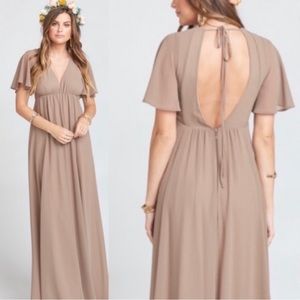 Show Me Your Mumu Faye Flutter Maxi Dress